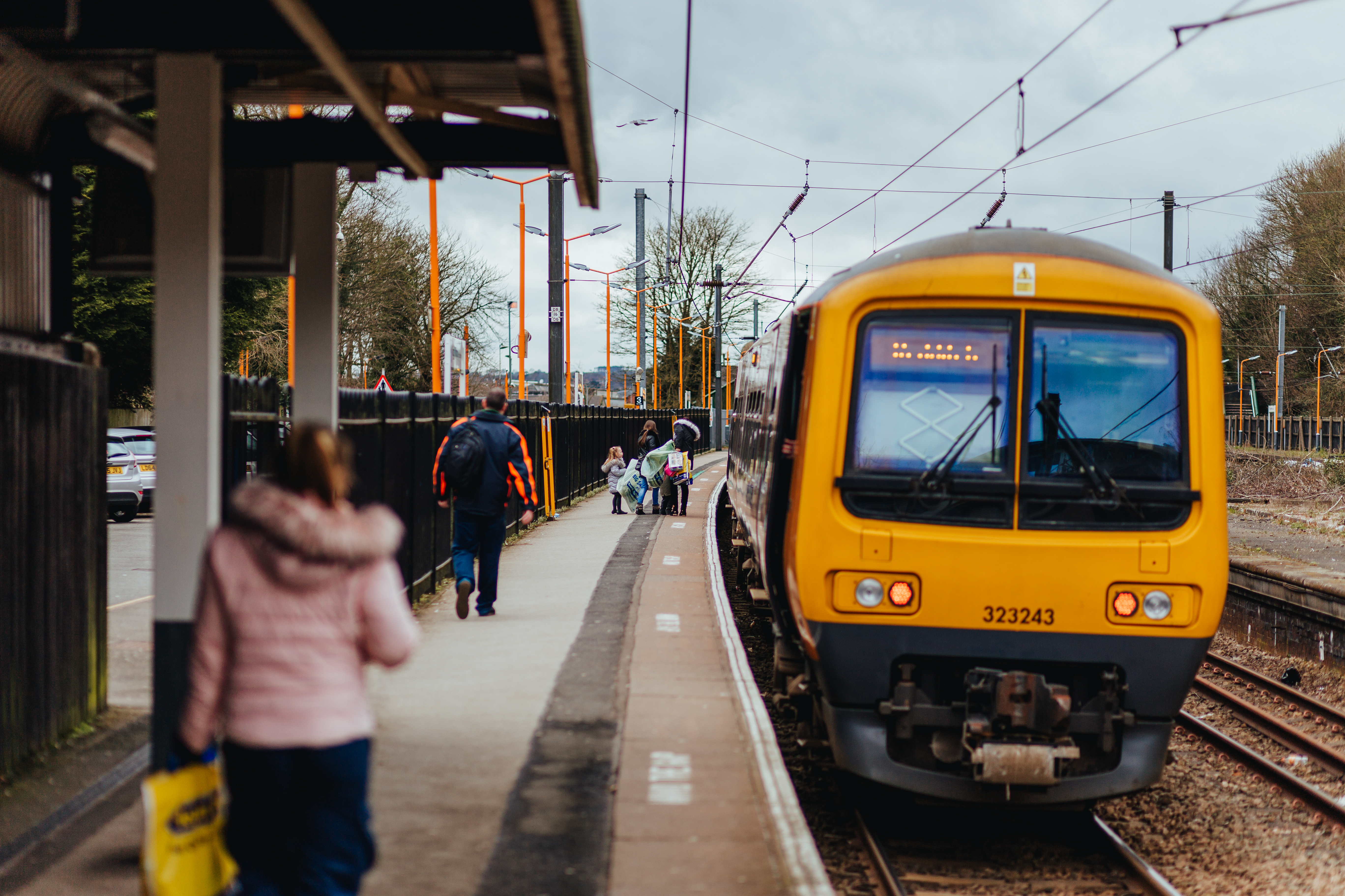 A railway station in the West Midlands