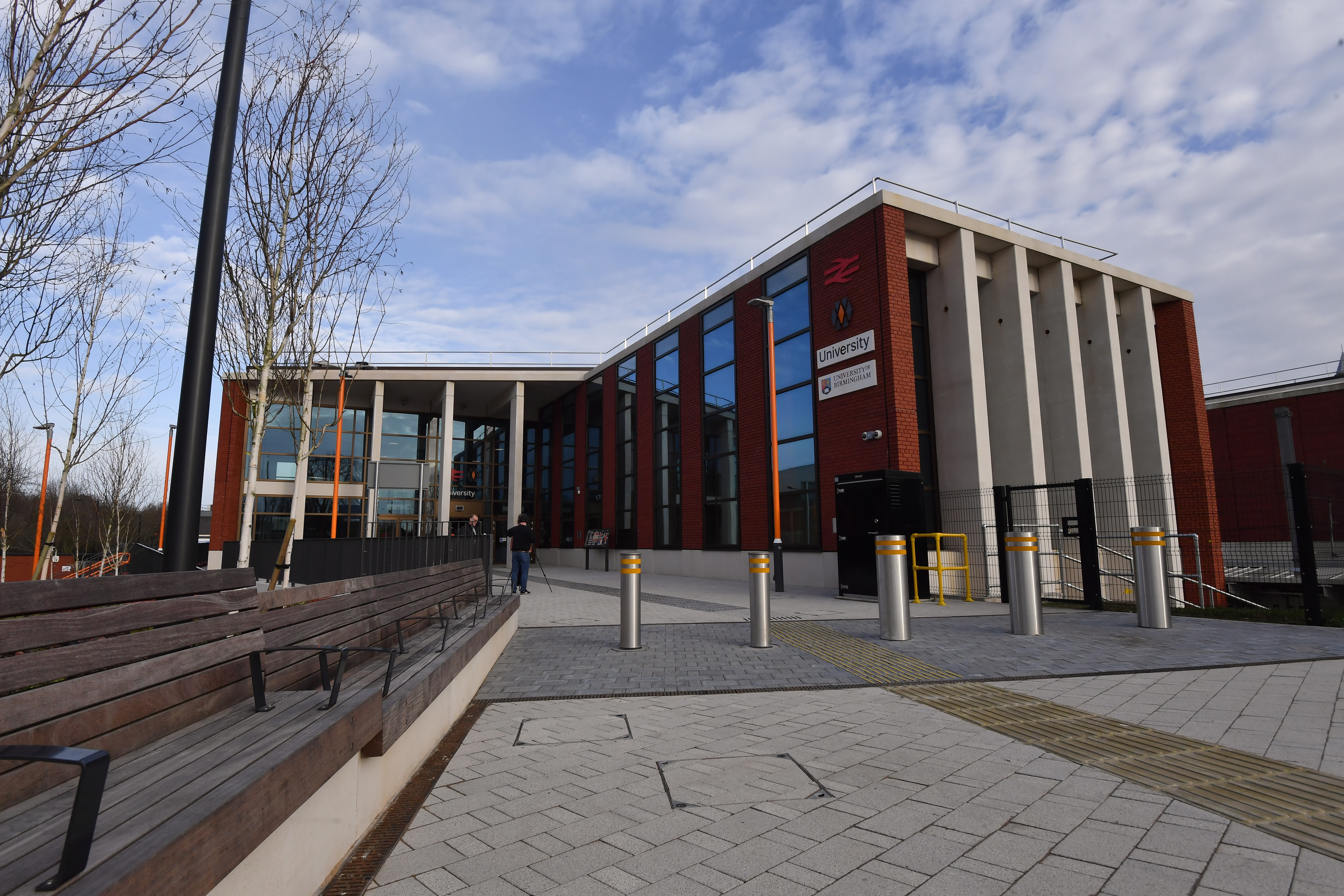Picture of railway station building